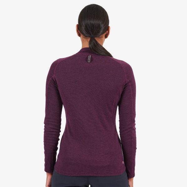 بلوز لایه اول مونتین Montane Women's PRIMINO 140 Zip Neck Baselayer, 2021 فروشگاه ماکالو