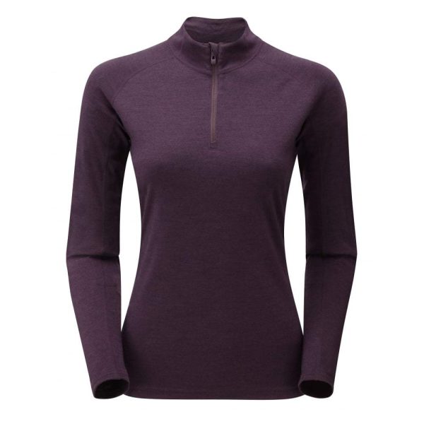 بلوز لایه اول مونتینMontane Women's PRIMINO 220 Zip Neck Baselayer, 2021 ماکالو شاپ