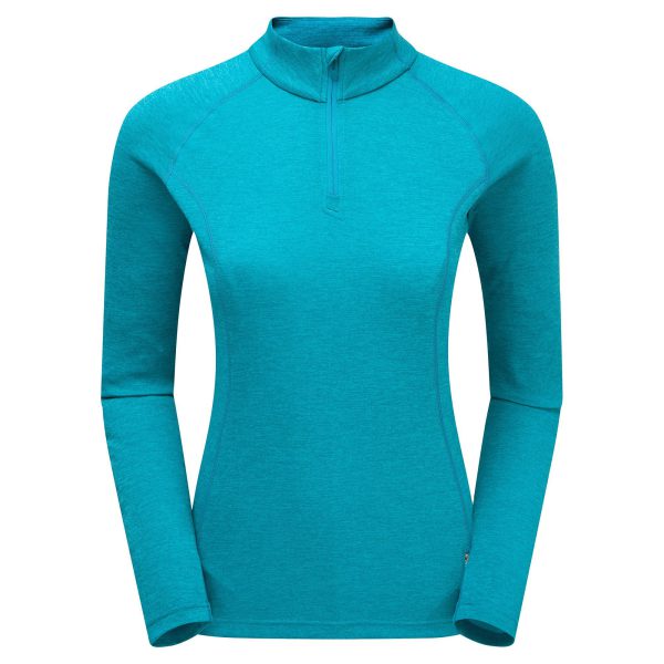 پیرهن نیم زیپ زنانه دارت مونتین Montane Women's Dart Zip Neck T-Shirt 2021 فروشگاه لوازم کوهنوردی ماکالو