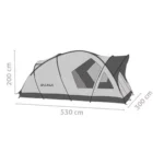 چادر کوهنوردی ۵ نفره سالیواAlpine Lodge V Tent